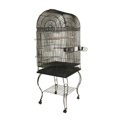 A & E Cages Economy Dome Top Cage Black 20in X 20in