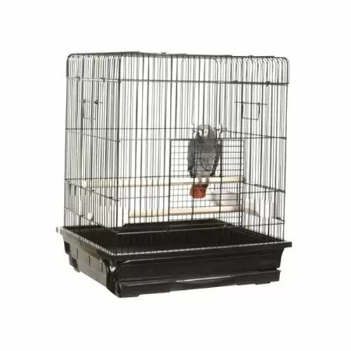 A & E Cages Flat Top Cage Black 25in X 21in 2pk