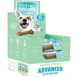 Tropiclean Dog Dental Chew Single 30 Count Display