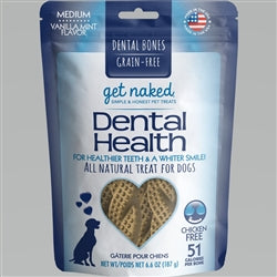 Get Naked Dog Grain-Free Dental Health Medium 6.6 Oz.