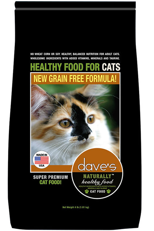 Dave's Pet Food Naturally Healthy  Adult Dry Cat Food  4 lbs.