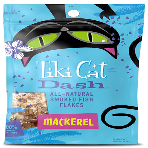 Tiki Pets Cat After Dark Flakes Mackerel 2 Oz.(Case Of 5)