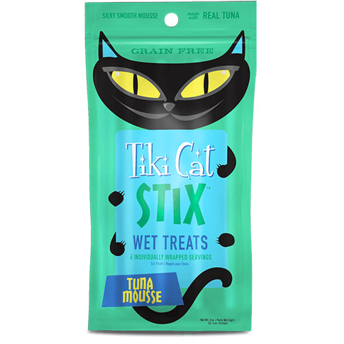 Tiki Pets Cat Stix Mousse Tuna 3 Oz.(Case Of 12)