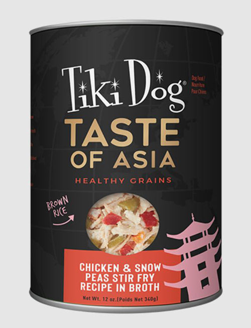 Tiki Pet Dog Gourment Asian Chicken 12Oz (case of 8)