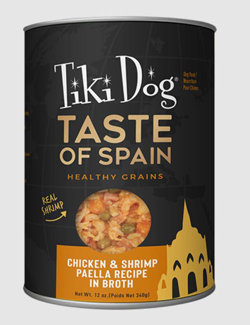 Tiki Pet Dog Gourmet Spanish Paella 12oz (case of 8)