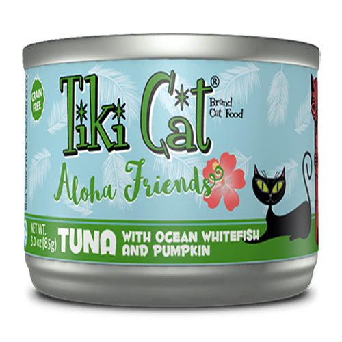 Tiki Pets Cat Aloha Tuna Whitefish 3 Oz. Pouch(Case Of 12)