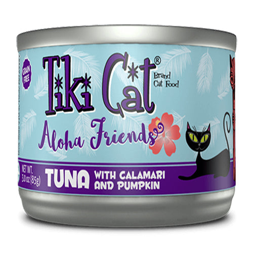 Tiki Pets Cat Aloha Tuna Calmari 3 Oz. Pouch(Case Of 12)