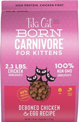 TIKI PET CAT CARNIVORE KITTEN GRAIN FREE CHICKEN & EGGS 2.8LB
