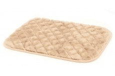SnooZZy Quilted Kennel Dog Mat Natural Extra Small