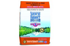 Natural Balance Lid Sweet Potato and Fish Small Breed Bites Dry Dog Food 12Lb