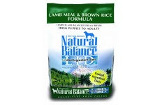 Natural Balance Lid Lamb Meal and Brown Rice Dry Dog Food 4.5Lb