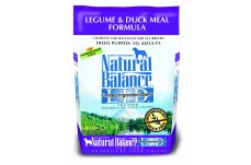 Natural Balance Lid Legume and Duck Meal Dry Dog Food 4.5Lb
