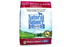 Natural Balance Lid Sweet Potato and Bison Dry Dog Food 13Lb
