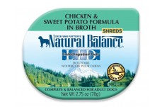 Natural Balance Pet Foods L.I.D Chicken & Sweet Potato in Broth Dog Food 2.75 oz 24 Pack