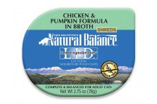 Natural Balance Pet Foods L.I.D. Chicken & Pumpkin Formula in Broth Cat Wet Food 2.75 oz 24 Pack