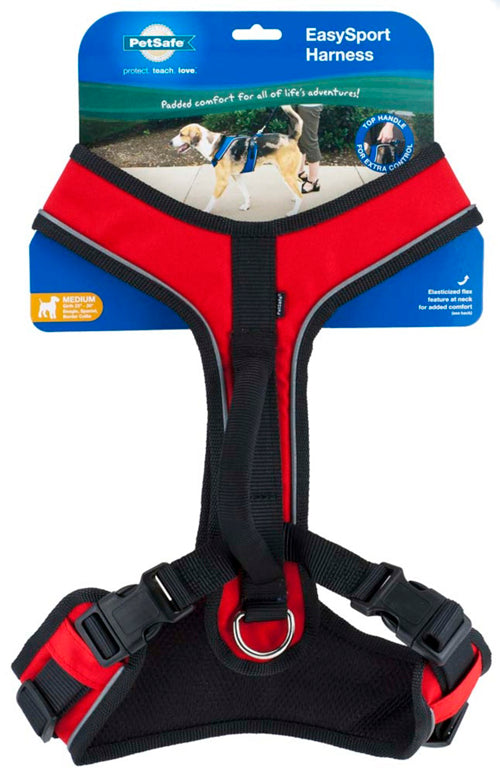 EasySport Comfortable Dog Harness Red Medium