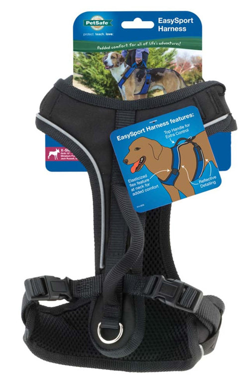 EasySport Comfortable Dog Harness Black Extra-Small