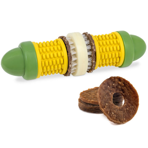 Busy Buddy Cravin Corncob Treat Holding Dog Toy 1ea/SM/MD