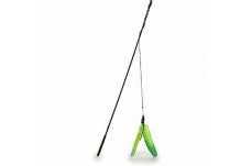 Cat Claws Wand with Feline Flyer Attachment Cat Toy Assorted 29 in