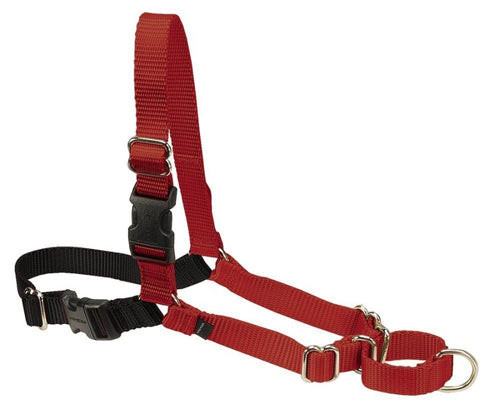 PetSafe Easy Walk Dog Harness Black, Red Medium