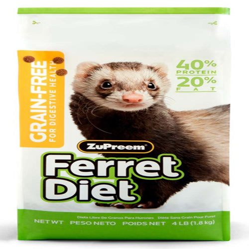 ZuPreem Grain-Free Ferret Diet Dry Food 4 lb