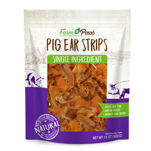 Cadet Farm To Paws Pig Ears Dog Treats Pig Ear 13 oz.