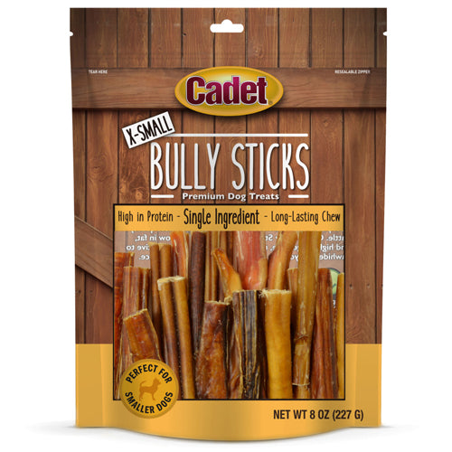 Cadet Bully Sticks Dog Treats X-Small 1ea/8 oz