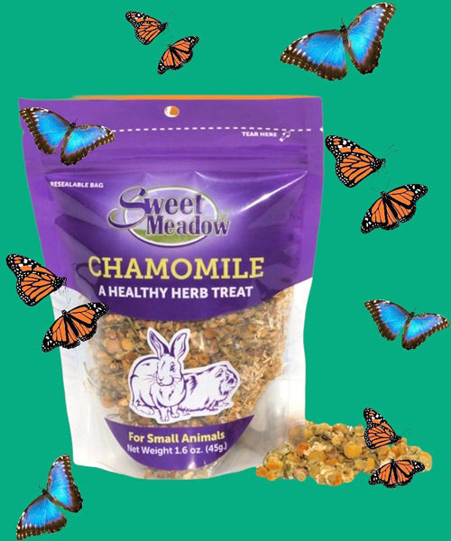 Sweet Meadow Farm Chamomile Healthy Herb Small Animal Treat 1ea/1.5 oz