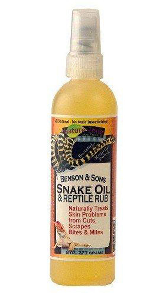 Nature Zone Benson & Sons Snake Oil and Reptile Rub 8 fl. oz