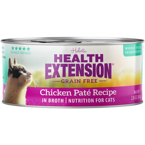 Health Extension Chicken Pate Cat Food 2.8oz (Case of 24)