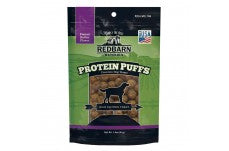 Redbarn Pet Products Protein Puffs Dog Treats Peanut Butter 1.8 oz