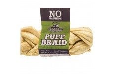 Redbarn Pet Products Puff Braid Dog Treat 18 Count Small Medium