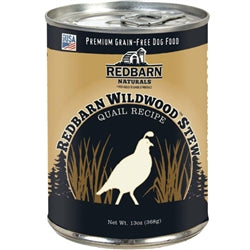 Redbarn Wildwood Stew Quail Can Dog Food 12Ea/12.5Oz