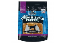 Redbarn Chew A Bull Pretzel Peanut Butter Mini
