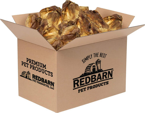 Redbarn Pet Products Natural Pig Ears Dog Treat 1ea/100 ct