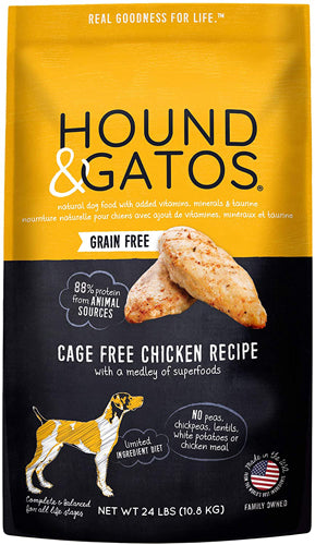 Hound & Gatos Dog Grain Free Chicken 24Lb