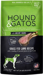 Hound & Gatos Dog Ancient Grains Lamb 24Lb