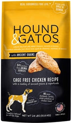 Hound & Gatos Dog Ancient Grains Chicken 24Lb