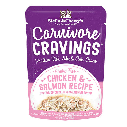 Stella and Chewys Carnivore Cravings Chicken and Salmon Recipe, 2.8Oz (Case Of 24)