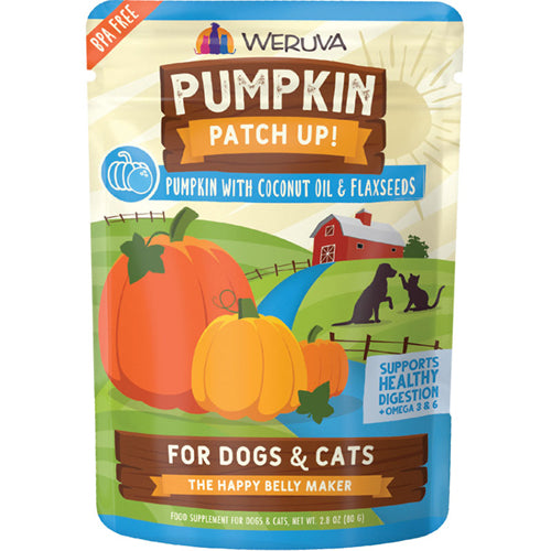 Weruva Dog Cat Pumpkin Coconut Oil 2.8Oz Pouch