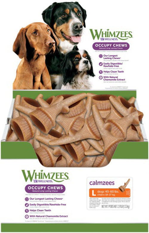 Whimzees Dog Occupy Large 22 Count Bulk (22 case)