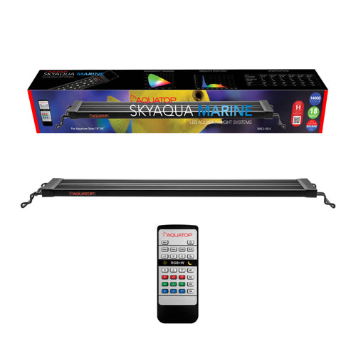 Aquatop SkyAqua Marine LED Light Fixture with IR Remote 1ea/18 W, 1824 in
