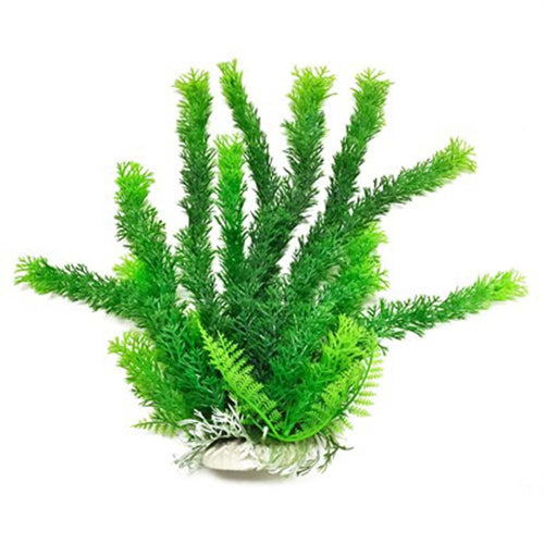 Aquatop Cabomba Aquarium Plant with Weighted Base Green 12 in