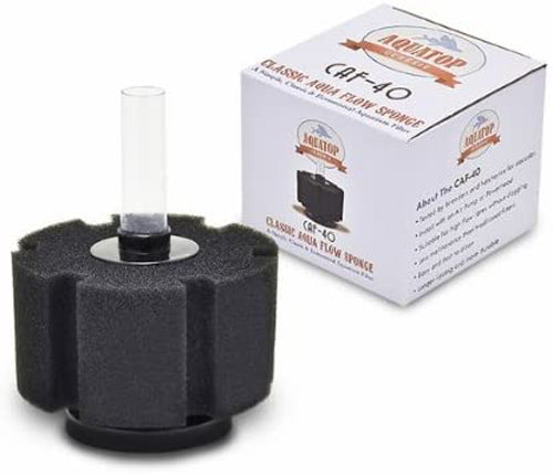 Aquatop Classic Aqua Flow CAF-40 Internal Sponge Filter Black