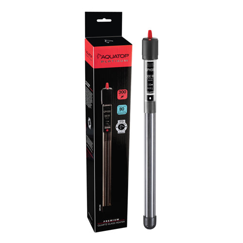 Aquatop Quartz Platinum Glass Heater 1ea/55100 gal, 300 W