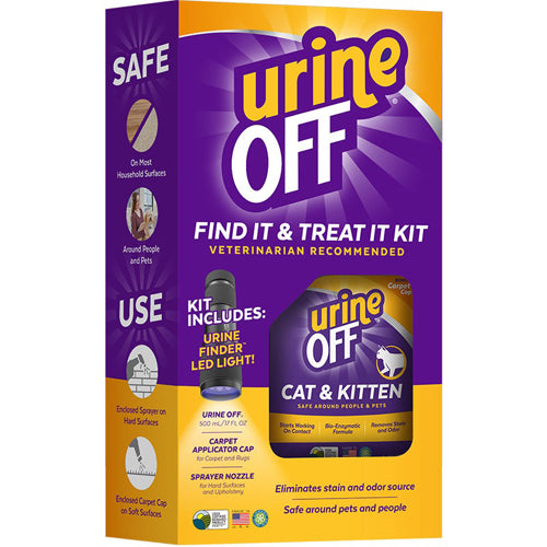 Tropiclean Urine Off Cat & Kitten Find It Treat It Kit