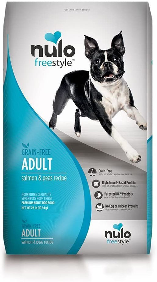 Nulo FreeStyle Grain Free Salmon & Pea Adult Dog Food 24 lb