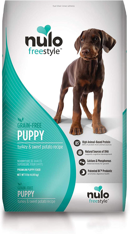 Nulo FreeStyle Grain Free Turkey & Sweet Potato Puppy Recipe 24 lb