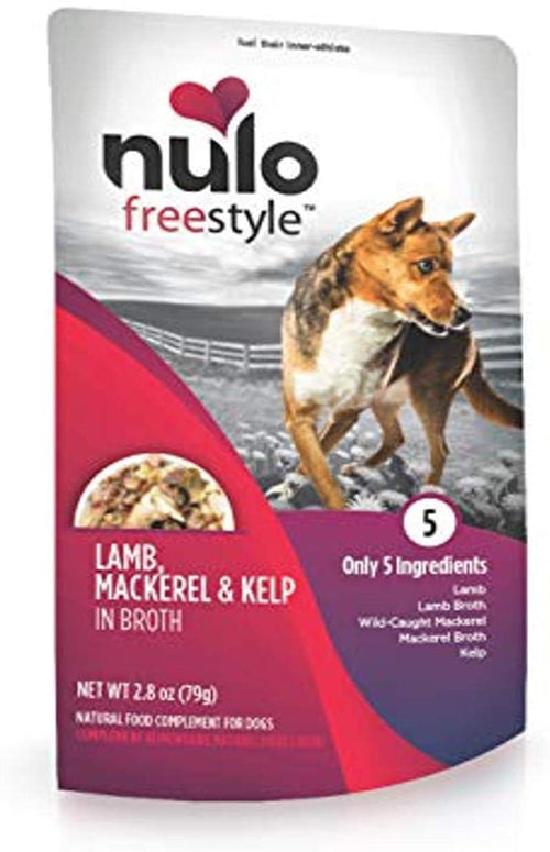 Nulo Lamb, Saba, & Kelp in Broth Dog Food Toppers 2.8 oz