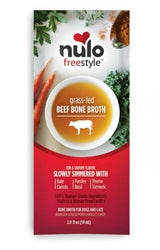 Nulo Freestyle Dog Cat Broth Grain Free Beef 2Oz 24 Pack